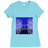 Winter (f76) Ladies Fitted T-Shirt
