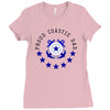 proud coastie dad Ladies Fitted T-Shirt