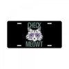 CHECK MEOWT CAT License Plate