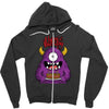 happy birthday monster Zipper Hoodie