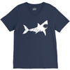 shark 'bite me' V-Neck Tee