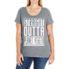 straight outta planet vegeta Ladies Curvy T-Shirt