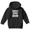 santa's little helper Youth Hoodie
