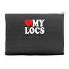 love my locs Accessory Pouches