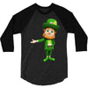 DABBİNG LEPRECHAUN 3/4 Sleeve Shirt
