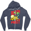 beach party Zipper Hoodie