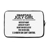 Smartass July Girl Laptop sleeve