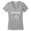 Grammy  est.2018. Women's V-Neck T-Shirt