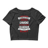 Super Cool Grandad Of A Freaking Awesome Grandson Crop Top