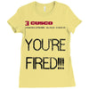 back to the future you are fired Ladies Fitted T-Shirt