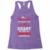 There's This Boy Who Stole My Heart He Calls Me Momma Racerback Tank