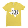 Beto For Senate Texas Map Ladies Fitted T-Shirt