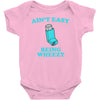 ain't easy being wheezy Baby Onesie
