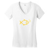 gold fish Women's V-Neck T-Shirt