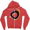 orbital wonky style Zipper Hoodie