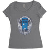 t4rd1s Women's Triblend Scoop T-shirt