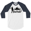 Fortnite Like A Boss 3/4 Sleeve Shirt