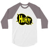 huh bang pow boom splat carto 3/4 Sleeve Shirt