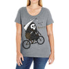 back to boo!!! Ladies Curvy T-Shirt