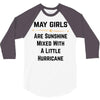 May Girls 3/4 Sleeve Shirt