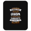Super Cool Grandpa Of A Freaking Awesome Granddaughter Mousepad