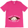January Peeking Out Asian Baby Boy T-Shirt