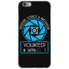 aperture science volunteer iPhone 6/6s Case