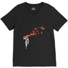 banksy headshot butterfly V-Neck Tee