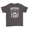 who wants to ride Youth Tee