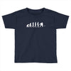 golf evolotions white letter Toddler T-shirt