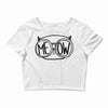 meow cat Crop Top