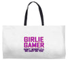 girlie gamer Weekender Totes