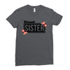 blessed sister with flower Ladies Fitted T-Shirt