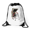 old gamer Drawstring Bags
