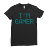 I'm Gamer Ladies Fitted T-Shirt