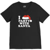 I Love Party With Santa V-Neck Tee