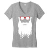 yre beard fast n' loud Women's V-Neck T-Shirt