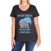 alzheimer Ladies Curvy T-Shirt