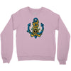 king of pirates anchor Crewneck Sweatshirt