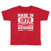 made in 1978 40 years of being awesome Toddler T-shirt