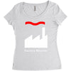 factory records   retro record label   mens music Women's Triblend Scoop T-shirt