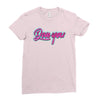 love you baby Ladies Fitted T-Shirt