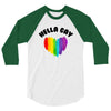 Hella Gay 3/4 Sleeve Shirt