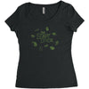 the scary door Women's Triblend Scoop T-shirt
