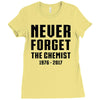 Never Forget The Chemist Ladies Fitted T-Shirt