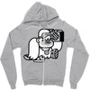 noise box Zipper Hoodie
