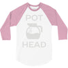pot head coffee lover 3/4 Sleeve Shirt