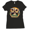 til death do us purr Ladies Fitted T-Shirt