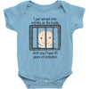 18 Years Of Probation Baby Baby Bodysuit