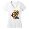 mario solo Women's V-Neck T-Shirt